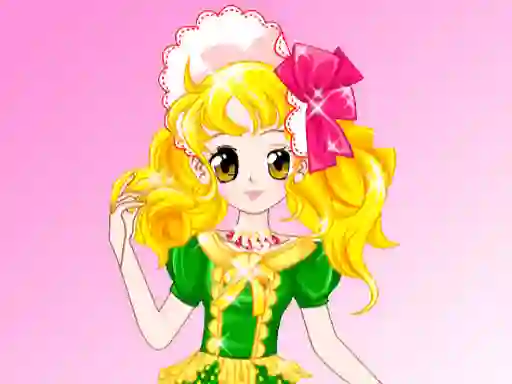 Mäng Anime Girl Dressup Internetis