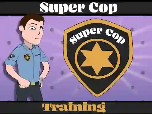 Mäng Super Cop Training Internetis