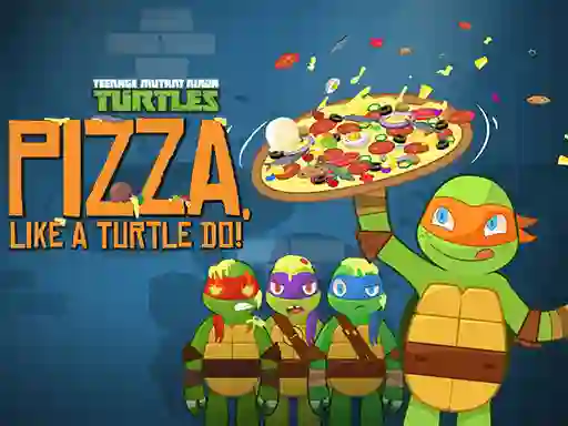 Mäng Ninja Turtles: Pizza Like A Turtle Do! Internetis