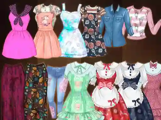 Mäng Kawaii High School Fashion Internetis