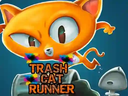 Mäng Trash Cat Runner Internetis