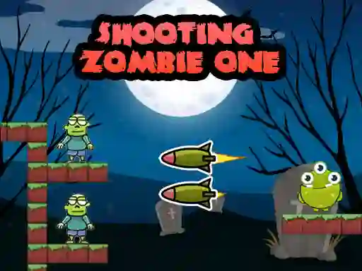 Mäng Shooting Zombie One Internetis