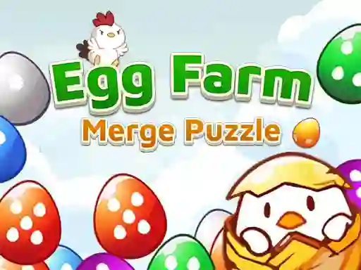 Mäng Egg Farm Merge Puzzle Internetis
