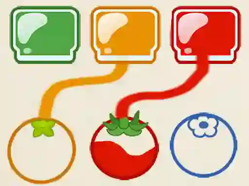 Mäng Pick Color Paint Fruits Internetis