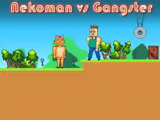 Mäng Nekoman vs Gangster Internetis