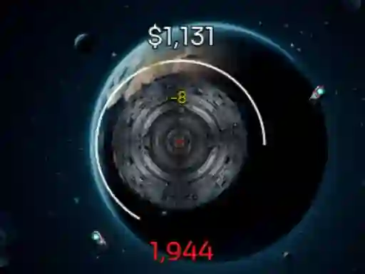 Mäng Deep Space Idle Internetis