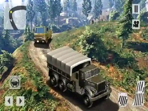 Mäng US OffRoad Army Truck Driver Internetis