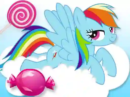 Mäng Pony Candy Run Internetis