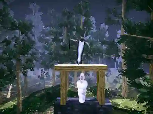 Mäng Pocong found Kuntilanak night horror Internetis