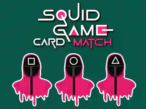 Mäng Squid Game Memory Card Match Internetis