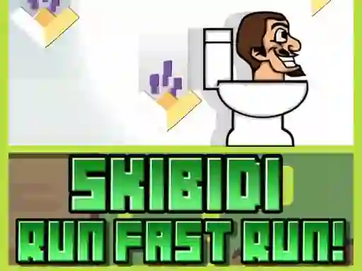 Mäng Skibidi Run Fast Run! Internetis