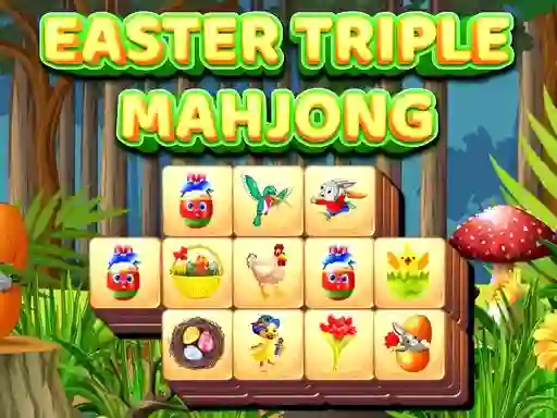 Mäng Easter Triple Mahjong Internetis