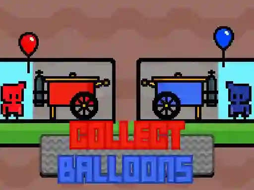 Mäng Collect Balloons Internetis