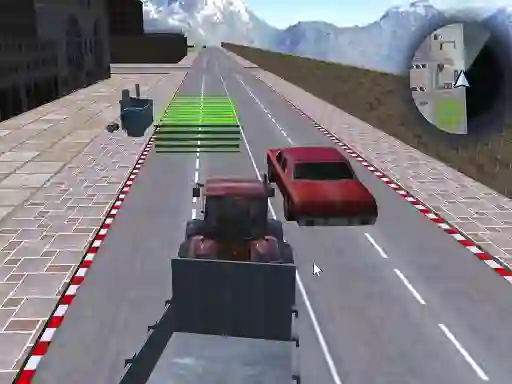 Mäng Tractor Driving Garbage collect Internetis