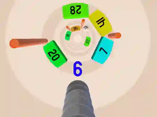 Mäng Snake vs Balls Internetis