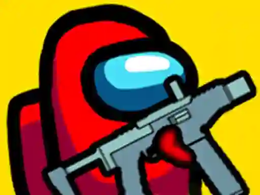 Mäng Among Us Crazy Gunner Internetis