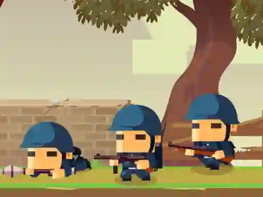 Mäng Army Block Squad Internetis