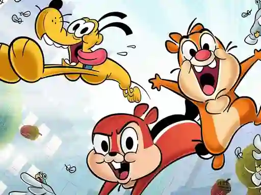 Mäng Chip and Dale 2021 Slide Internetis