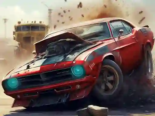 Mäng Extreme Car Crush Internetis