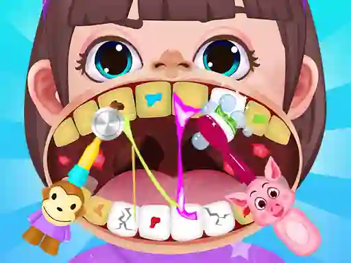 Mäng Baby Hospital Dentist Caring Internetis