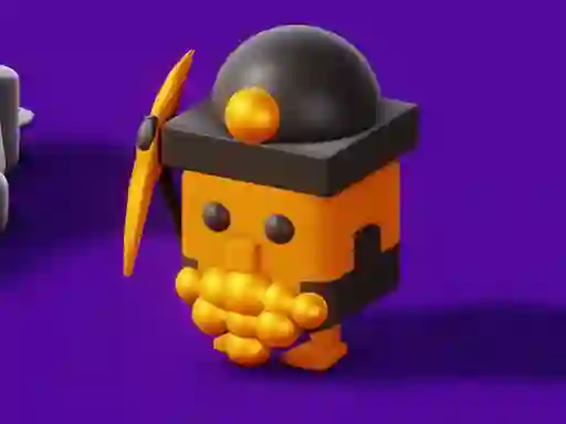 Mäng Crossy Miner Internetis