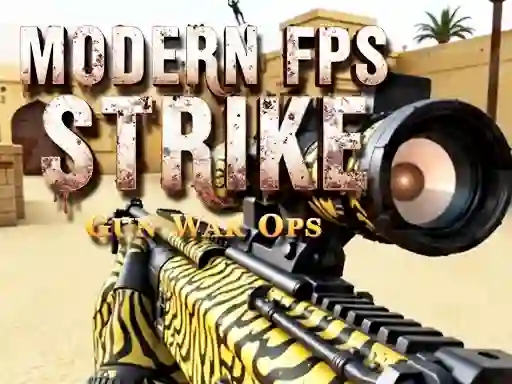 Mäng Modern FPS Strike Gun War Ops Internetis