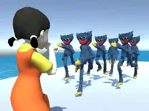 Mäng Doll Fight Huggy Internetis