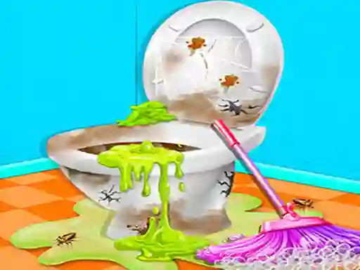 Mäng Dirty Home Cleaning Fix Internetis