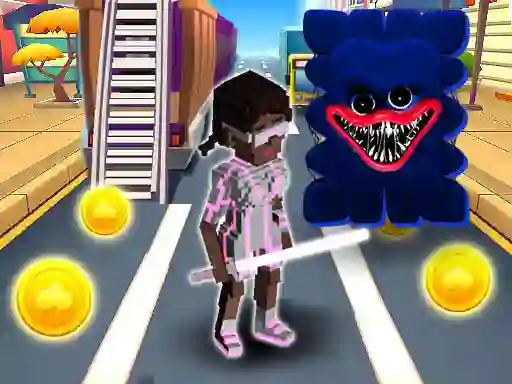 Mäng City Runner 3D.io Internetis