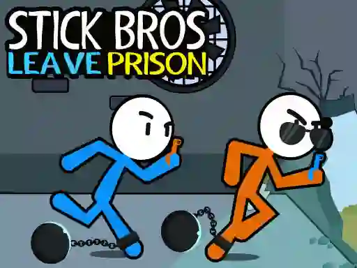Mäng Stick Bros Leave Prison Internetis