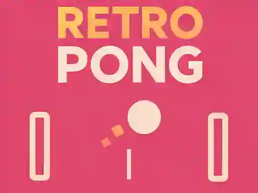 Mäng Retro Pong Internetis