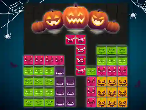Mäng Blocks Puzzle Halloween Internetis