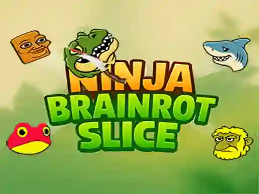 Mäng Ninja brainrot Slice Internetis