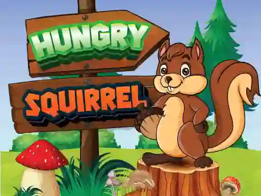 Mäng Hungry Squirrel Internetis