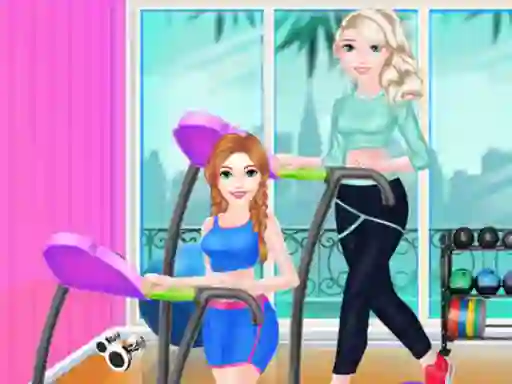 Mäng Friends Fat To Fit Day Internetis