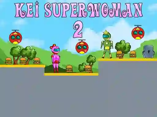 Mäng Kei Superwoman 2 Internetis