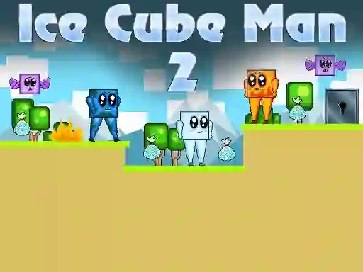 Mäng Ice Cube Man 2 Internetis