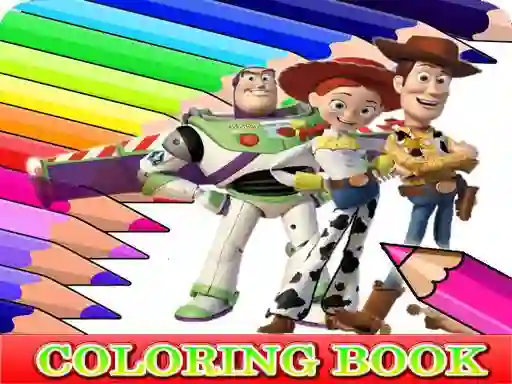 Mäng Coloring Book for Toy Story Internetis