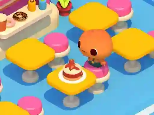 Mäng Merge Cafe Game Internetis