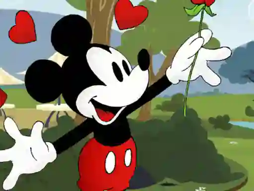 Mäng Mickey Mouse Slide Internetis