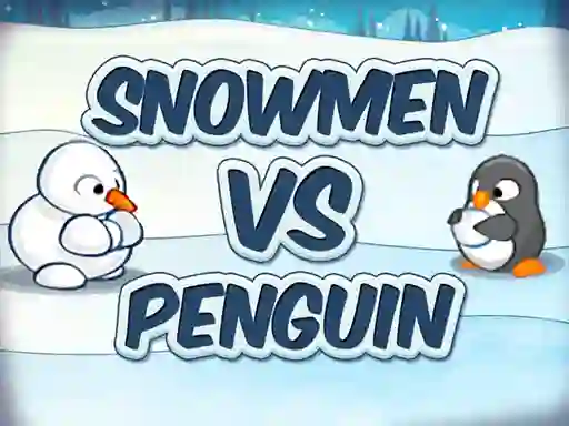 Mäng Snowmen vs Penguin Internetis