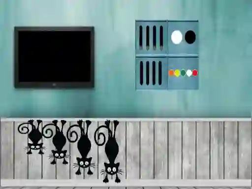 Mäng Kitty House Escape Internetis