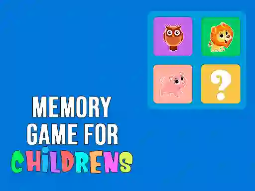 Mäng Memory Game for Childrens Internetis