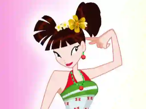 Mäng Winx Musa Dress Up Internetis