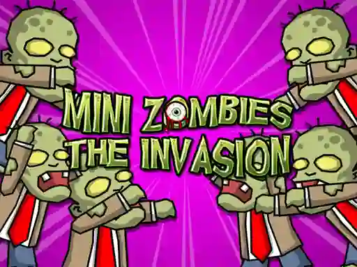 Mäng Mini Zombie The Invasion Internetis