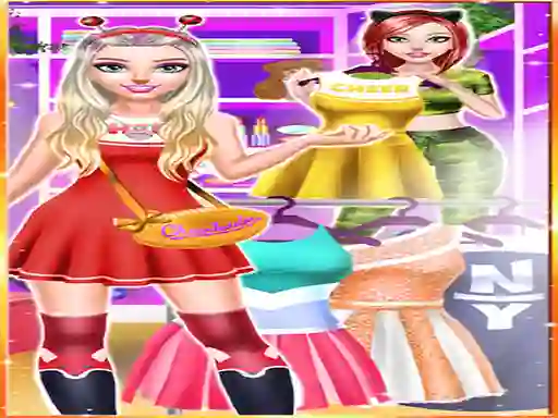 Mäng Cheerleader Magazine Girls Dress Up Internetis