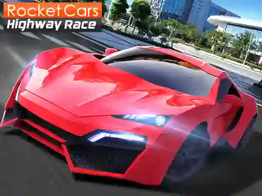Mäng Rocket Cars Highway Race Internetis