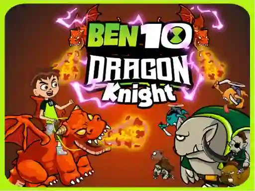 Mäng Ben 10 Dragon Knight Internetis