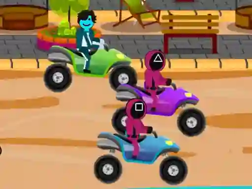 Mäng Squid Gamer Buggy Raging Internetis