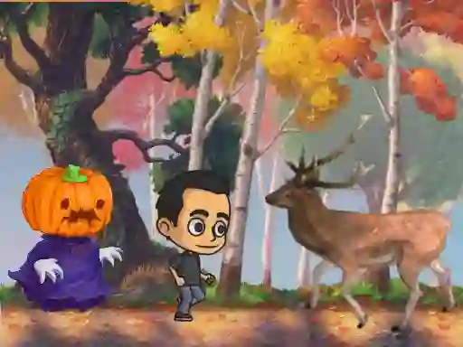 Mäng Autumn Endless Runner Internetis